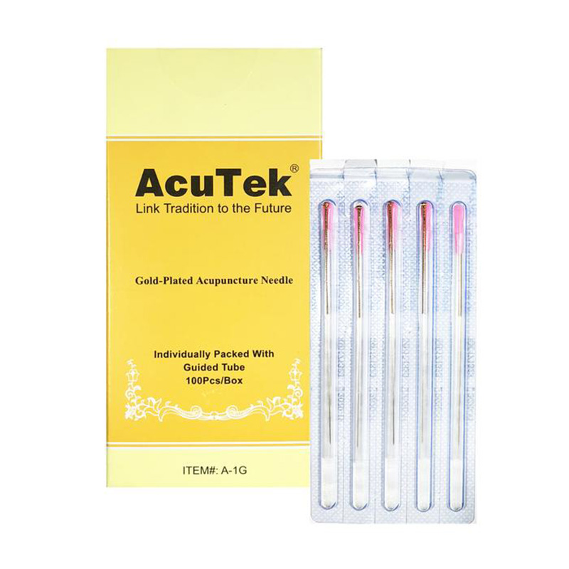 AcuTek Gold Plated Single Needle Pack #36 x 1